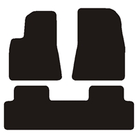 Velour måtter Tesla Model 3 07/2017-