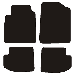 Velour måtter Toyota Yaris 3/5drs 2003-2006