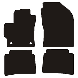 Velour måtter Toyota Corolla 3/2019