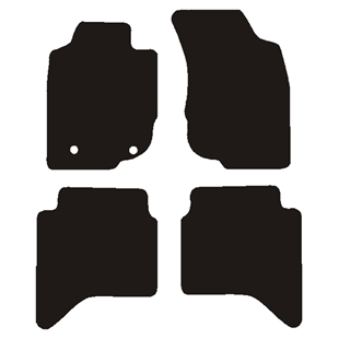 Velour måtter Toyota Hilux 2006-2015