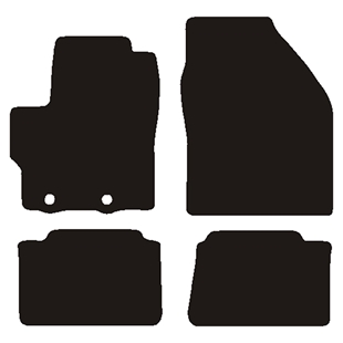 Velour måtter Toyota Yaris Cross Hybrid 2022-