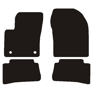 Velour Måtter Toyota C-HR Hybrid 2016-