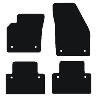 Velour måtter Volvo V50 2004-2007