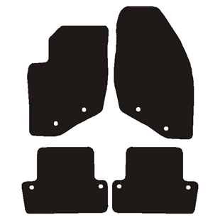 Velour måtter Volvo S60 2000-2009