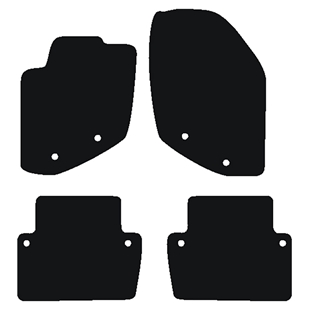 Velour måtter Volvo S80 1998-2006