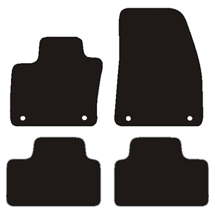 Velour Måtter Volvo XC 40 Hybrid 2021-