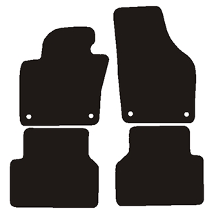 Velour måtter VW Tiguan 2008-2018