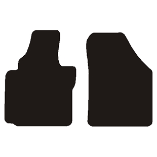 Velour formåtter VW Caddy 2004-2007