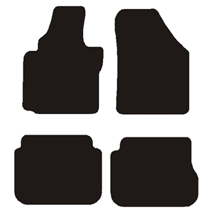 Velour måtter VW Caddy 2007-12/2014