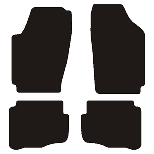 Velour måtter VW Fox 2005-2011