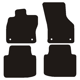 Velour måtter VW Arteon Limo 2017-