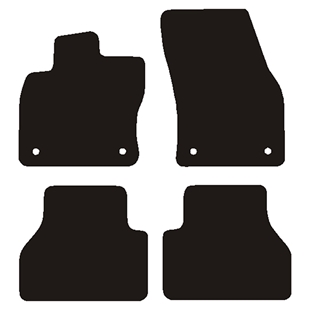 Velour måtter VW Caddy 2/2020-