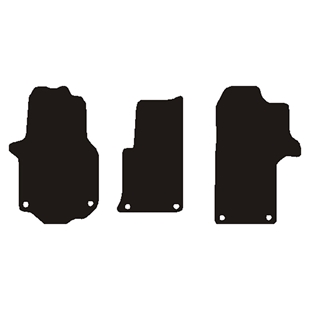 Velour formåtte VW Crafter 2017-> ud-i-et