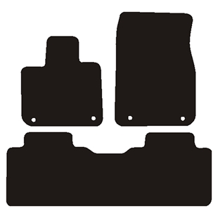 Velourmåtter Xpeng G9 2022-