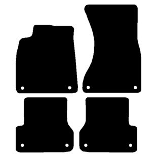 Måtter Audi A6 4d 2011-2018