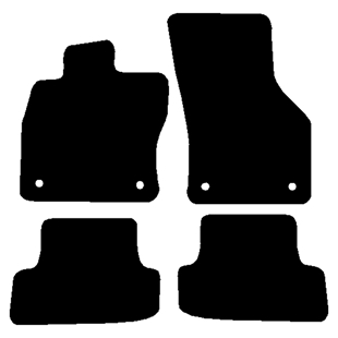 Måtter Audi A3 8V 2013-04/2020