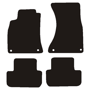 Måtter Audi A5 Coupe 2010-