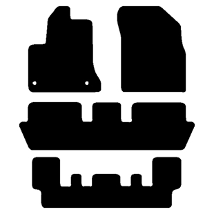 Måtter Citroen C4 Picasso 7P 2006-