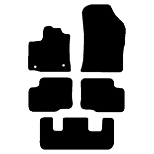 Måtter Dacia Lodgy 7P 2012-