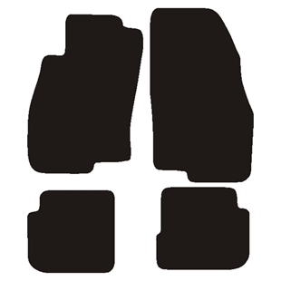 Måtter Fiat Punto Evo 5drs 2009-