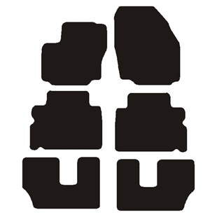 Måtter Ford Galaxy 2010-, 7 pers.