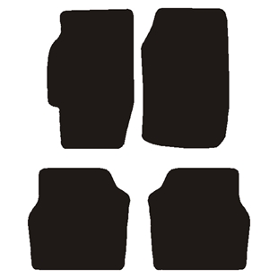 Måtter Honda Accord 2d Coupe 1990-