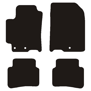 Måtter Kia Rio type YB 02/2017-