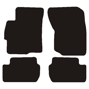 Måtter Mitsubishi Lancer 2009- nålefilt