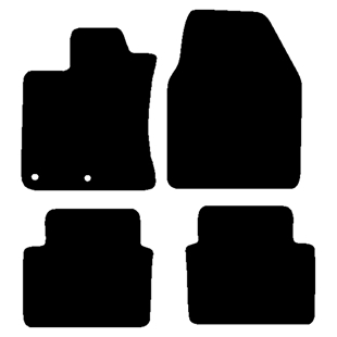 Måtter Nissan Qashqai+2 2008-