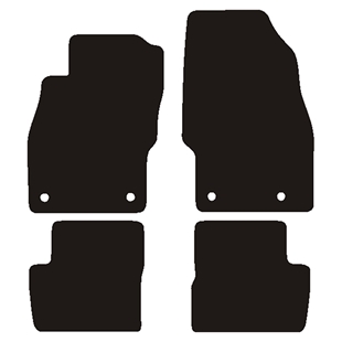 Måtter Opel Corsa D 2006-