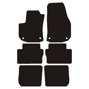 Måtter Opel Zafira B 7P 2006-2012