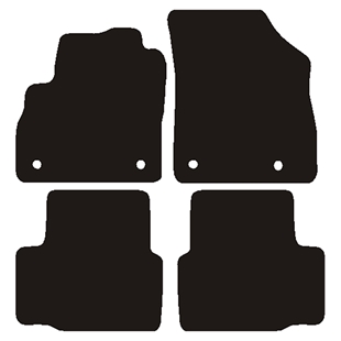 Måtter Opel Astra K  5D, Sports Tourer 2015- Nålefilt