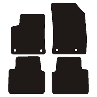 Måtter Opel Crossland X 07/2017-