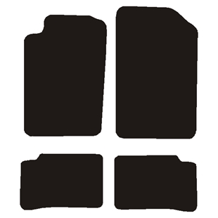 Måtter Peugeot 206 1998-2007