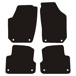 Måtter Skoda Fabia II 2007-2014