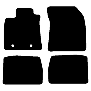 Måtter Toyota Avensis 11/2011-