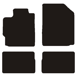 Måtter Toyota Yaris 3/5drs 2006-2011