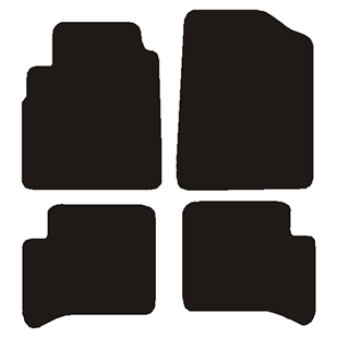 Måtter Toyota Yaris 5drs 2003-2006