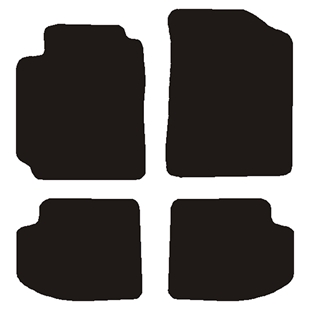 Måtter Toyota Yaris 3/5drs type XP10 1999-2005