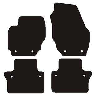 Måtter Volvo S80 2006-