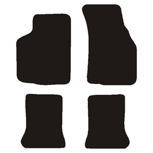 Måtter Golf I Cabriolet i nålefilt