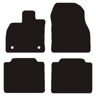 Diamond velourmåtter Toyota bZ4X (EA10) 2022-