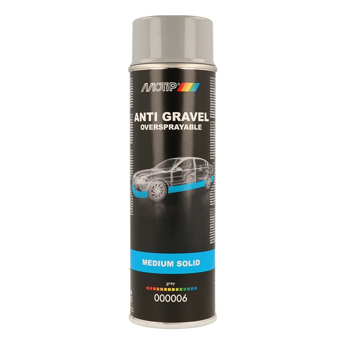 Motip grå stenslagsbeskyttelse, spray 500 ml.