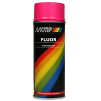 Motip Flouriserende spray pink  400ml.