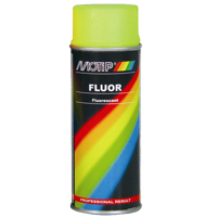 Flouriserende spray 400ml gul
