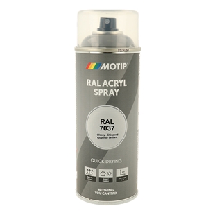 Motip Ral 7037 high gloss dust grey