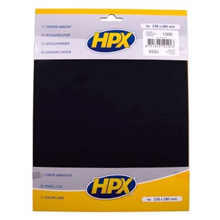 HPX sandpapir p1000 - 4 stk.
