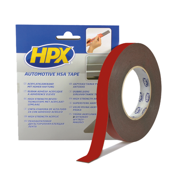 HPX dobbeltklæbende tape 12mm x 10m