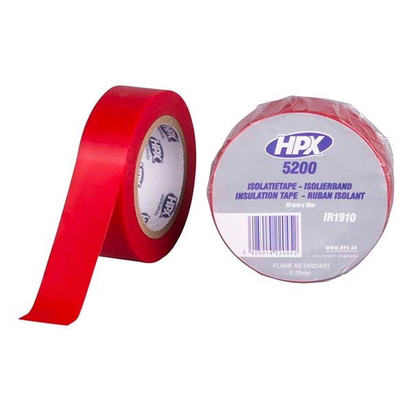 HPX isolerbånd red 19mm x 10m
