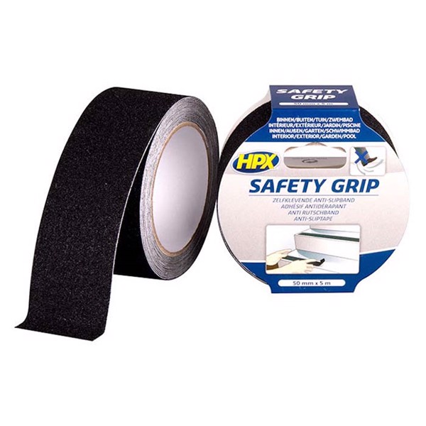 HPX antiskrid bånd sort 50mm x 18m